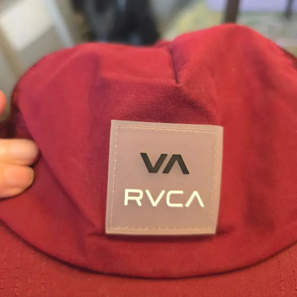RVCA VA all the way mesh back trucker baseball cap snapback